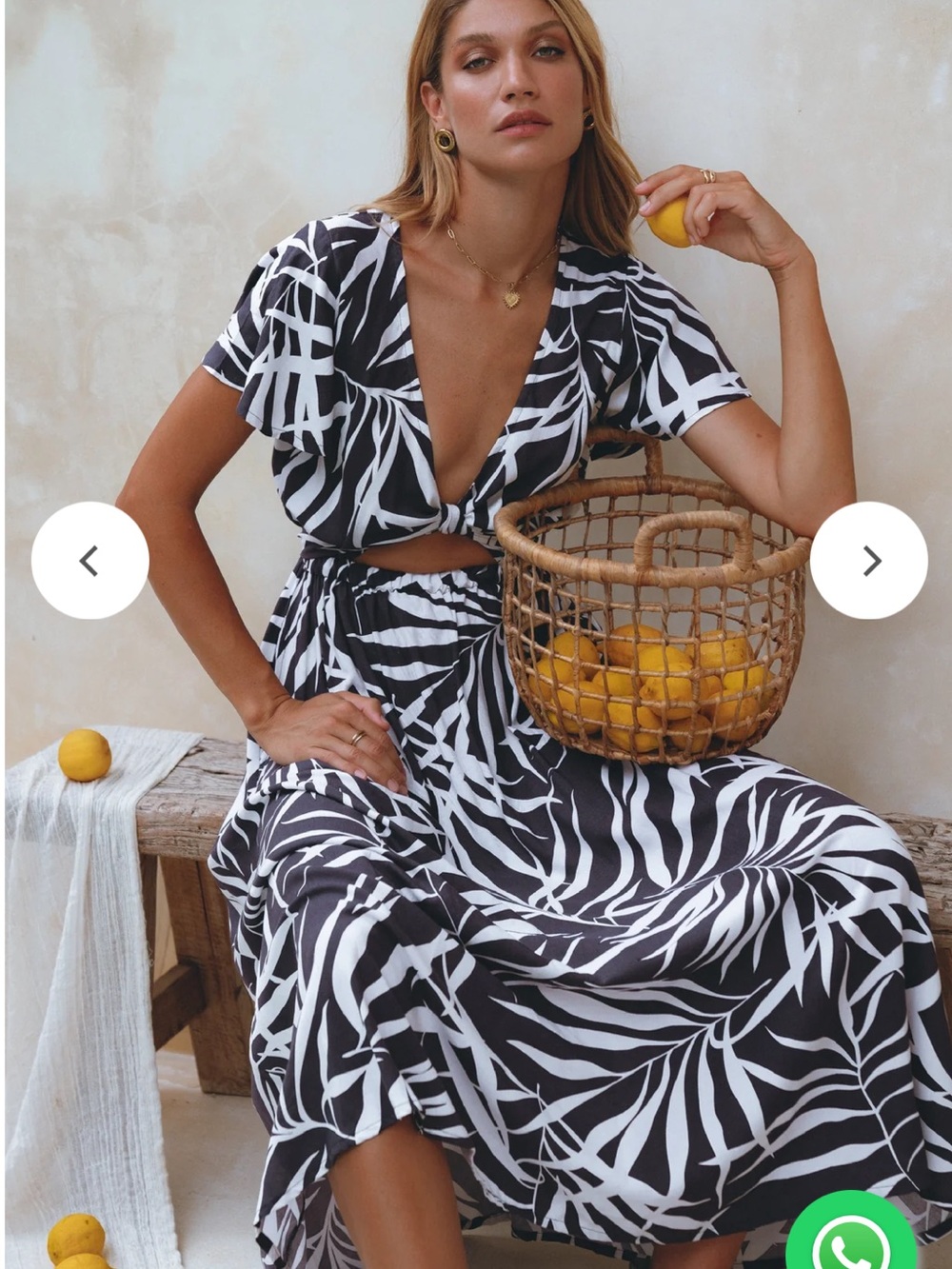 ELF samara convertible midi dress